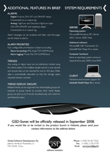 GSD-Sonet brochure back
